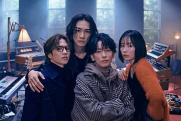 Netflix「グラスハート」佐藤健×宮﨑優×町田啓太×志尊淳のバンドTENBLANKがアルバム発表