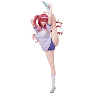 大胆なI字バランスを魅せつける！ ピロ水氏のオリジナル作品「はにかみ彼女」より「火ノ浦奈々花 体操着Ver.」予約開始