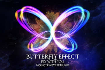 FANTASTICS、アリーナツアー【FANTASTICS LIVE TOUR 2025 “BUTTERFLY EFFECT” -FLY WITH YOU-】8都市18公演開催決定