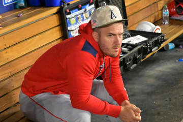 【ＭＬＢ】マイク・トラウトの回復は順調　「復帰が間近に迫っている」と米メディア報道