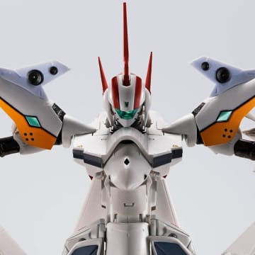 「マクロス ダイナマイト7」バサラが搭乗した“VF-19P エクスカリバー”がフィギュア化！ボーナスパーツのガンポッドも付属