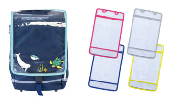 自分好みのアレンジで登校を楽しく、フットマークが「DECOれるポケットつきランドセルカバー」を発売