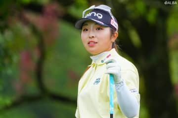 ＜速報＞佐久間朱莉が首位タイでホールアウト　イ・ミニョン、ルーキー・荒木優奈も並ぶ