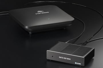 トップウイング、“オーディオ専用ネットワーク”を構築する「DATA ISO BOX」「OPT AP」