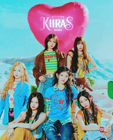 新人ガールズグループKIIRAS、デビューシングル「KILL MA BO$$」コンセプトフォト＆予告映像を公開