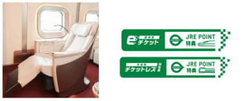 JRE POINT特典にグリーン/グランクラス/プレミアムグリーンが登場。7月5日～31日は交換ポイント50％オフ