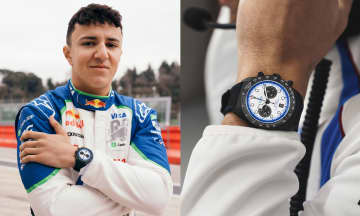 【チューダー】Visa Cash App Racing Bulls F1チームのマシンを彷彿させる「ブラックベイ」のスペシャルモデルを世界2025本の限定リリース