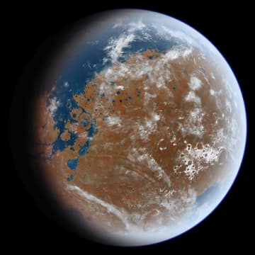 火星表面の水はどこへ？　新たな研究成果が示す行き先は…