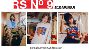 ザ・ローリング・ストーンズ、フラッグショップRS No.9 Spring/Summer 2025コレクションの新作解禁！