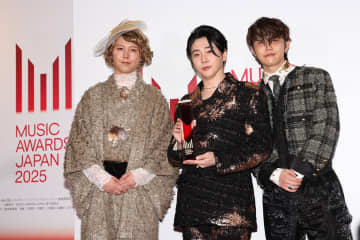 Ｍｒｓ．ＧＲＥＥＮ　ＡＰＰＬＥがＭＡＪで最優秀アーティスト賞　大森元貴「なんとかやってこれてる」
