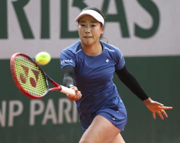 日比野菜緒、本戦出場を決める　全仏テニス予選女子3回戦