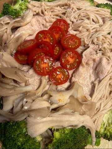じっとり暑くて食欲無いときはさっぱり＜冷しゃぶサラダ＞