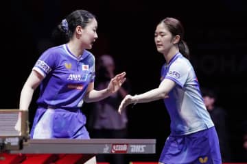 張本美和・木原美悠ペアがメダル確定！韓国ペアをストレートで圧倒【世界卓球】