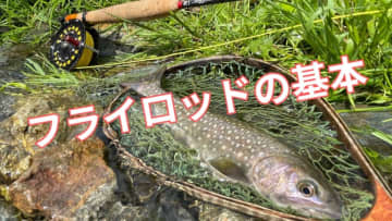フライロッドは特殊な釣り竿です/フライロッドの基礎知識【フライフィッシングの教科書】
