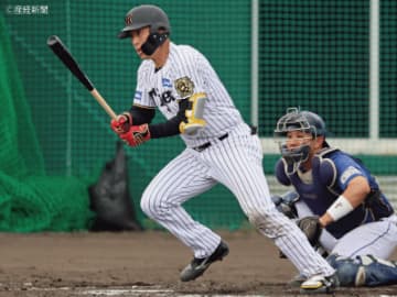 阪神4点の猛攻呼ぶ先制適時二塁打で3試合ぶりマルチH！打率.351と好調の打撃で小幡竜平不在で木浪聖也と高寺望夢が争う阪神遊撃スタメンの座に割って入る活躍期待の好打者とは！？