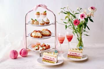 【RITUEL CAFÉ】白桃をたっぷり使用した、アフタヌーンティーを開催♡