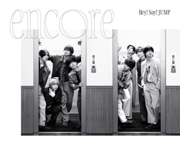 Hey! Say! JUMP、全国4か所のタワレコやパルコなどの“エレベーター扉”をSG『encore』仕様にラッピング