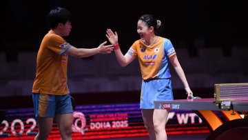 松島輝空/張本美和ペアが熱戦制し3回戦へ　吉村真晴/大藤沙月ペアは完勝で白星飾る＜世界卓球2025＞