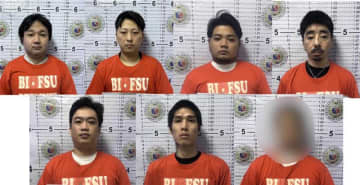 犯罪集団「JPドラゴン」かけ子とみられる男7人、フィリピン当局が身柄拘束