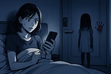寝る前に読まないで “真夜中の来客”が私にだけ見せたものとは