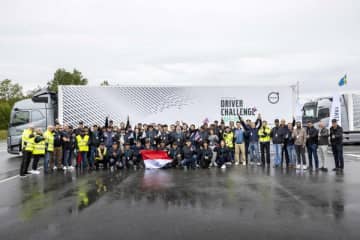 Volvo Trucksドライバーチャレンジ - 脱炭素化と燃料効率最大化の両立に向けた輸送業界の一歩