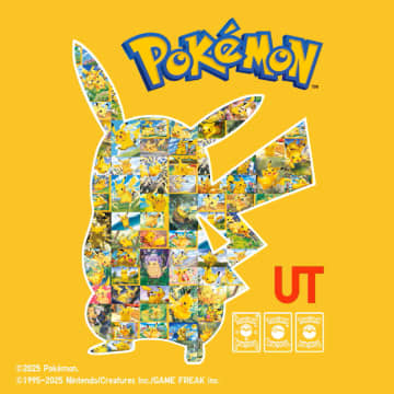 『ポケカ』とユニクロ「UT」が初コラボ！　ピカチュウのカードイラストを散りばめたモザイク柄Tシャツが欲しすぎる