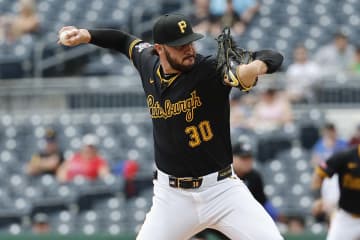 【MLB】急浮上している剛腕スキーンズのトレード話　パ軍GMは「ない」と否定も……「7月にチームがどうなっているか」と含み残す