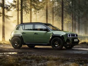 「ルノー4 サヴァーヌ 4x4 コンセプト」がワールドプレミア。4 E-Tech エレクトリックのオフロードバージョンだ
