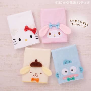 「サンリオ」ハローキティやマイメロがぬいハンドタオルに♪ お花をまとったポチャッコやシナモンのアイテムも登場