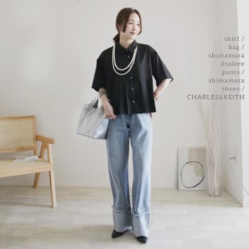 これで『2420円』！？【しまむら】穿いて → 即こなれ！「万能デニム」