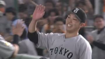 巨人・赤星優志がプロ初の完封勝利　116球無四球の熱投　打者としてもタイムリーで2打点の活躍