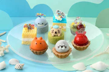【銀座コージーコーナー】かわいいプチケーキアソート｢ラッコくんの大切なもの｣を発売!