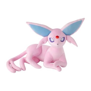意外と大きい！『ポケモン』エーフィ、ブラッキーの等身大ぬいぐるみが予約受付中―ぐるっと見られるサンプル画像も