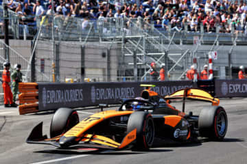 マクラーレン育成ダンが初PP獲得。マルタンスを0.003秒上回る／FIA F2第5戦モンテカルロ予選