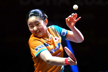 16歳・張本美和がシングルスでのメダル逃す。世界ランク２位にストレート完敗、初出場の個人戦はベスト８【世界卓球】