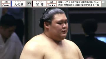 「これはバズる」「変なおじさん？」大の里、大一番を前に花道奥で“謎の動き” 実況、境川親方も困惑「この動きは何ですか？」「当然ふざけてるワケでは…」