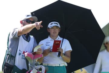 ＜速報＞岩井千怜は2日目「74」　暫定11位でホールアウト