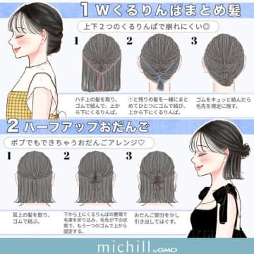 雨の日も暑い日も崩れない！ボブ・ミディアム・ロング別♡簡単まとめ髪ヘアアレンジ24選