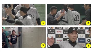 勝利監督インタビューに甲斐拓也　巨人・阿部監督が“粋な？”計らい　「一度は断った」