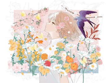 Myuk、7/5リリース新曲「マリー」がTVアニメ「ずたぼろ令嬢は姉の元婚約者に溺愛される」ED！