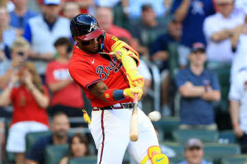 【MLB】1年ぶり復帰、アクーニャJr.が衝撃の初球先頭打者アーチ　公式称賛の“186キロ”復活弾「彼は帰ってきた」