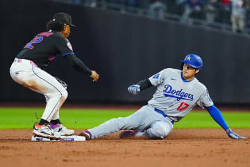ドジャース戦で球場混乱「今まで見たことがない」　原因はタッチアップの判定…米記者も困惑