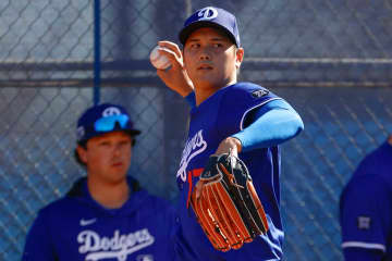 【MLB】大谷翔平、いよいよ実戦形式のマウンドへ　ライブBPで投げると決めたのは……指揮官「ドクター・ショウヘイの判断」と笑う
