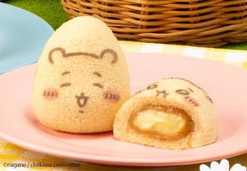 ちいかわ×東京ばな奈、各地で人気のコラボが秋田県に上陸！限定焼き柄のバナナプリンケーキ