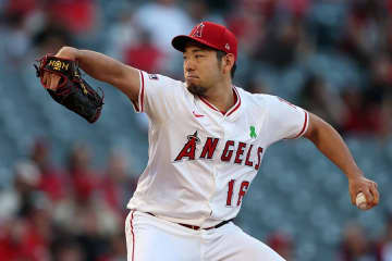 菊池雄星、エンゼルス移籍後初勝利！　6回途中0封力投で“11度目の正直”、チームもド軍スイープから破竹の8連勝