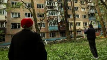 ロシア、ウクライナ首都に大規模な夜間攻撃　捕虜交換開始から数時間後