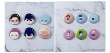 「ブルーロック」雪だるまフォルムがかわいい！ 潔、凛、凪たちのアクスタ＆キラキラ缶バッジが登場