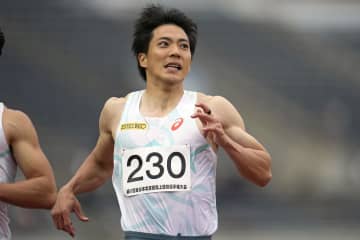男子100mの山縣亮太は5位　東日本実業団陸上