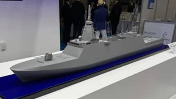 三菱重工業、新型FFMの模型を日本初公開（動画付き）＃DSEI2025