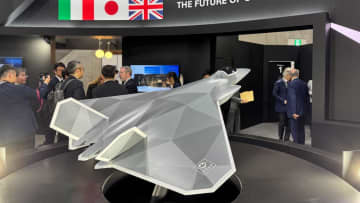 DSEI Japan 2025、日英伊共同開発の次期戦闘機10分の1模型公開（動画付き）　#GCAP
